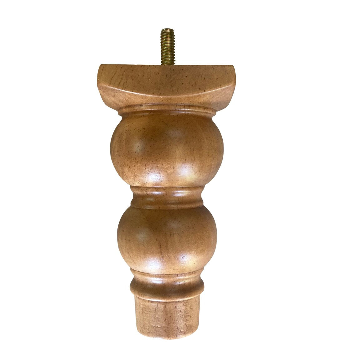 5" Wood Sofa Legs, Light Color, Furniture and Upholstery Manufacturing or DIY, Set of 4 (Q37)