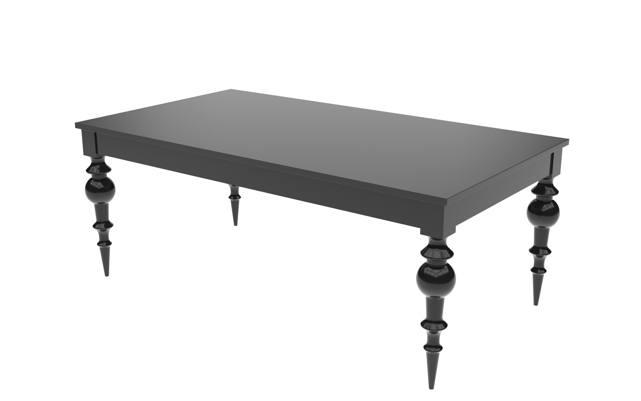 Unfinished Wood Table Legs, Modern Farmhouse, Set of 4 by D59 Design59