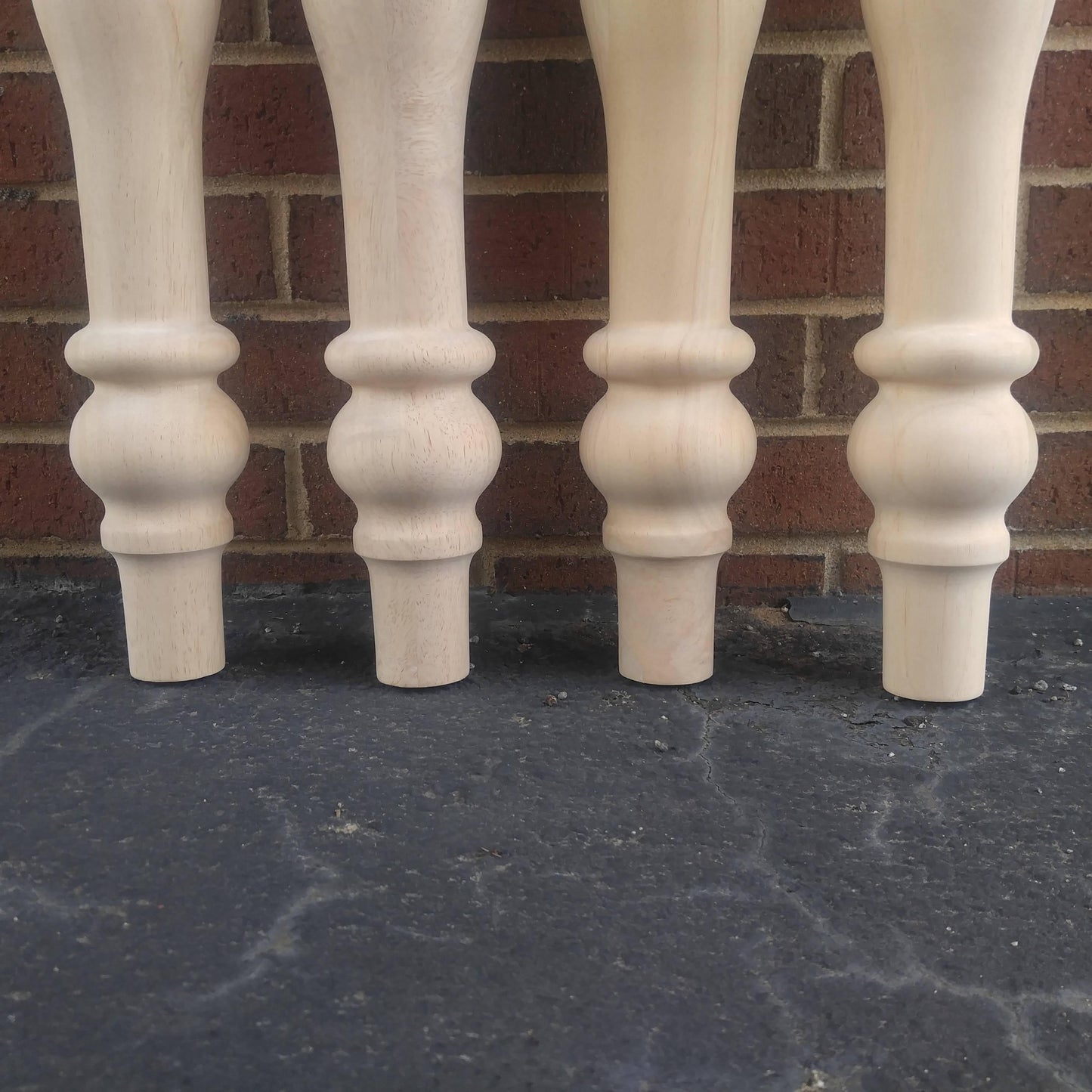 Farmhouse Table Legs, Set of 4 for dining room tables