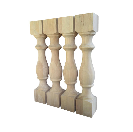 Patas de madera para muebles de mesa. Producción y venta al por